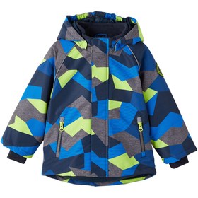 Resim name it Desenli Lacivert Bebek Yelek Nmmsnow05 Jacket Sporty Fo 