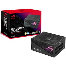 Resim ROG-STRIX-1000G-AURA 1000 W 80+ Gold Tam Modüler Güç Kaynağı 