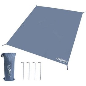 Resim Levoryeou Lr-D8521 210X100Cm Açık Su Geçirmez 210D Oxford Kumaş Mat Battaniye Kamp Yürüyüş Piknik Mat Çok Renkli 