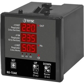 Resim Tense RG-72AKC Dijital Voltmetre (Regülatörler Için Servo ve Akım Kontrolü) 