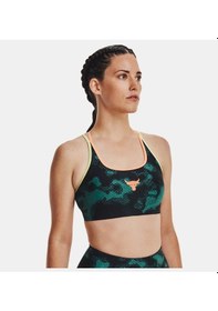 Resim Under Armour Kadın Project Rock Crossback Family Baskılı Spor Sütyeni 1377953-722 
