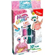 Resim Paulinda Magic Glitter 2n1 3D Fun Hobi Set S00095583 