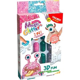 Resim Paulinda Magic Glitter 2n1 3D Fun Hobi Set S00095583 