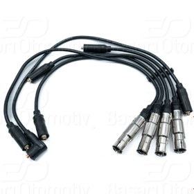 Resim Volkswagen Golf 3 4, Passat, Polo Classic, Vento ile Seat Cordoba, Ibiza 2, Toledo 1 1994 Sonrası Uyumlu Buji Kablosu Seti 