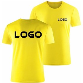 Resim Ynpo Erkek Kadın Çabuk Kuruyan 3d Baskılı Logo Tişört Spor Fitnessturuncu Turuncu 