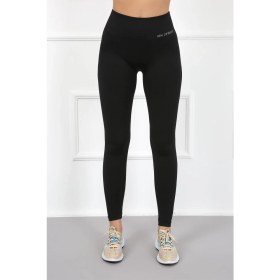 Resim Aurafit 4036 Seamless Dikişsiz Push Up Toparlayıcı Yüksek Bel Uzun Tayt 