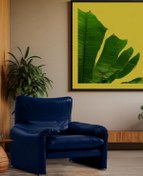 Resim BEKALIVING Proteo Deri Berjer Lacivert 