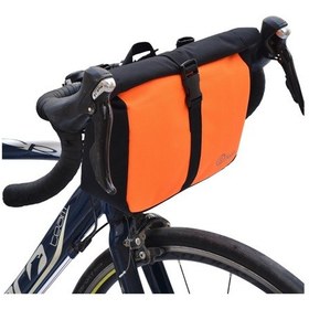 Resim Semçanta - Bikepacking Gidon Çantası - Turuncu 