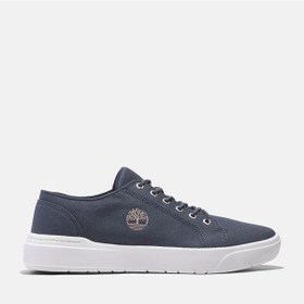 Resim Sandalet Erkek Tb0 A66nn Ep41 Timberland Seneca Bay Low Lace Up Sneaker Dark Blue Canvas Dark Blue Canvas 