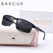 Resim BARCUR Moda Retro Tarzı Kadınlar için TAC Lensli, Koruma, Dikdörtgen Çerçeve, Paslanmaz Çelik, Temizleme Bezi & Kılıf Dahil, Fotoğrafçılık İçin Mükemmel, Erkekler ve Kadınlar İçin Harika Hediye 