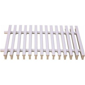 Resim 30 CM I Kesti Çift Geçme Savak Izgarası 