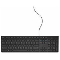 Resim Dell KB216 580-ADHK Multimedia USB İngilizce Q Siyah Kablolu Klavye 
