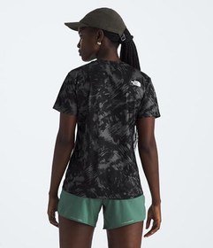 Resim The North Face Kadın FLEX S/S Tişört REG AOP NF0A8BQG8R41 Siyah S 