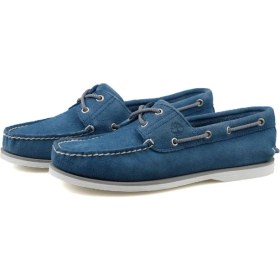 Resim Timberland Classic Boat 2 Eye Erkek Günlük Ayakkabı TB0A2A6XL791 Mavi 