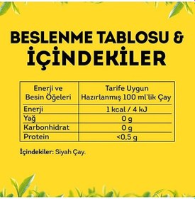 Resim Lipton Yellow Label Demlik Poşet Çay 100'lü X 3 Adet 