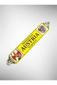 Resim OTO SÜSLEN İSTANBUL PVC Vantuzlu Arma Austria 20cm 