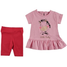 Resim ANGELROSE Zebra Tayt Bebek Takımı 