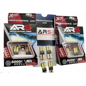 Resim T10 Led Dipsiz W5W Canbus 24 Ledli Beyaz Park-Plaka Ampul 2 Adet 