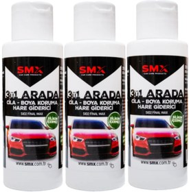 Resim SMX 3 Adet 3'ü 1 Arada (CİLA-BOYA KORUMA-HARE GİDERİCİ) (3X100ML) 