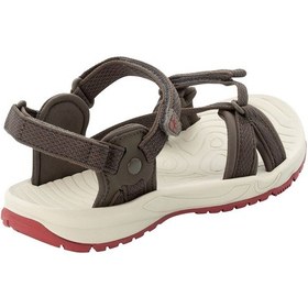 Resim Jack Wolfskin Lakewood Rıde Sandal W Kahve Kahverengi 