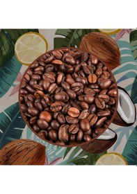 Resim Mim And More Coconut Coffee Hindistan Cevizi Aromalı Kahve Çekirdek Kahve 200 G 