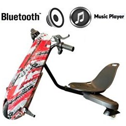 Resim CityMate Drift Car Elektrikli Kaykay Hoverboard Kask Dizlik Hediyeli Bluetoothlu 