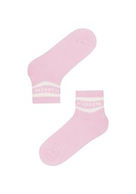 Resim Penti Kız Çocuk Maker Patik Çorap Pembe 
