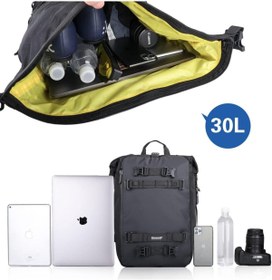 Resim Rhinowalk Su Geçirmez Motosiklet Kuyruk Çantası 