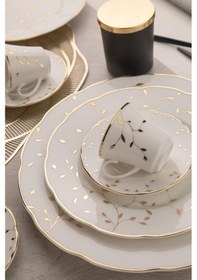 Resim Kütahya Porselen Bone Olympos 12 Parça 6 Kişilik Kahve Takımı Lea 1418581 