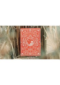 Resim Bicycle Drifters Red Oyun Kağıdı Limited Edition Uspcc Koleksiyonluk İskambil Kartları Destesi 