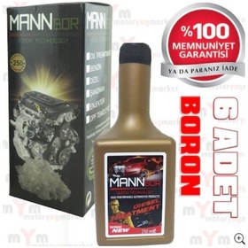 Resim Mannbor Boron Teknoloji Dizel Mazot Yakıt Katkısı 250Ml X6 Adet N11.126 