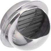 Resim Besthome1 Paslanmaz Çelik Havalandırma Başlığı - 15 Cm, Rüzgar Ve Yağmur Korumalı 