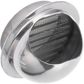 Resim Besthome1 Paslanmaz Çelik Havalandırma Başlığı - 15 Cm, Rüzgar Ve Yağmur Korumalı 