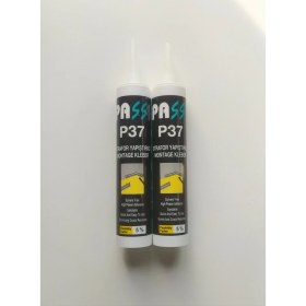 Resim Glax Tools 2 Adet Strafor Stropiyer Kartonpiyer Duvar Paneli Süpürgelik Yapıştırıcı + Tabanca 