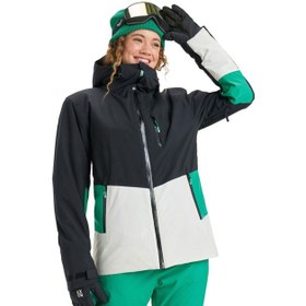 Resim Roxy Stormdash Jk Kadın Siyah Snowboard Ceketi 