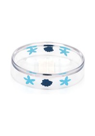 Resim Sıa Sabunluk Benekli Desen 13x7x3cm 