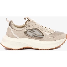 Resim Greyder Kadın Bej Hakiki Deri Spor Ayakkabı 5K2SA34401 