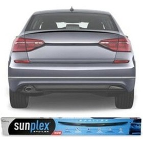 Resim Sunplex Vw Passat B8 Bagaj Üstü Spoiler Piano Black 
