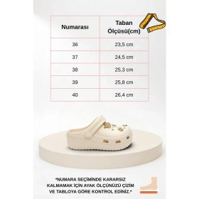 Resim Apella Fiesta Gold Charm Detaylı Kadın Sabo Terlik - Yüksek Tabanlı ve Taşlı Figürlü Terlik 