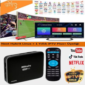 Resim Android Tv Box , Android 11, Youtube Netflix, Plus Iptv Gold Üyeliği (SPOR, FİLM, PLATFORM) 