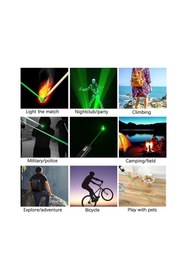 Resim gaman Laser Pointer Usb Şarjlı 5 Km Menzilli Yüksek Güçlü Ve Kaliteli Yeşil Lazer 