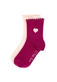 Resim U.s. Polo Assn. Kız Çocuk Fuşya Çorap Soket 50318075-vr023 Fusya 