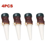 Resim Xiyyadms 4 Adet Seramik Otomatik Sulama Aleti - Bitki Su Dağıtıcı, Sürekli Nem Sağlayıcı Borulu Sistemi 