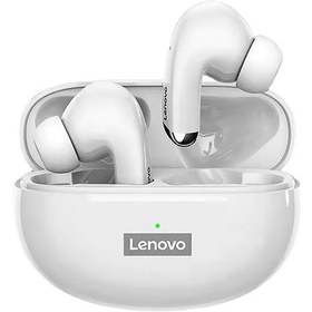 Resim Skycity Lenovo Lp5 Bt5.0 Kulak İçi Spor Kulaklığı: Ergonomik Tasarım, 13mm Halka, Düşük Gecikme, İkili Konuşma, Beyaz 