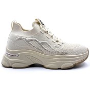 Resim Guja G25Y309 Taşlı Bej Kadın Günlük Triko Spor Ayakkabı 