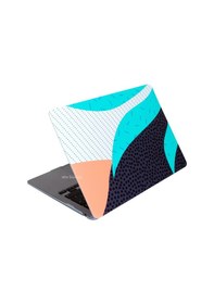 Resim Apple Uyumlu MacBook Air Kılıf 13.6 İnç M2-m3 Wavelayers01nl Touchıd'li Air M2-m3 A2681 A3113 İle Turkuaz 