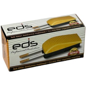 Resim EDS Fyz Shoppıng Kalın Çift Tütün Sarma Makinası Elde Çift Sigara Sarma Makinası 