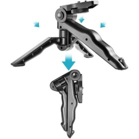 Resim Knmaster Tüm Aksiyon Kameralara Uyumlu Tripod Ayaklı Monopod 