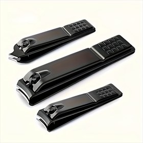 Resim 3 Adet Paslanmaz Çelik Tırnak Makası - Keskin ve Dayanıklı Bıçaklar, Rahat Tutuş için Ergonomik Saplar, Doğru Kesim Tasarımı ile Hassas Budama, El & Ayak Tırnak Bakımı, Ev & Profesyonel Kullanım için Klasik Stil, Şık Tırnak Makası | Sağlam Yapı, Tırnak Teknisyenleri Malzemeleri 