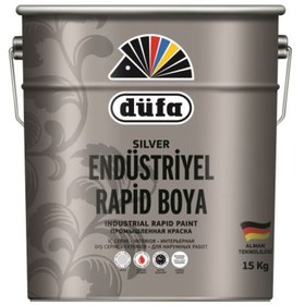 Resim Düfa Rapid Endüstriyel Boya İpek Mat Ral 5017 15 Kg 